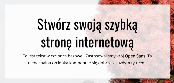 czcionki google fonts oswald i open sans
