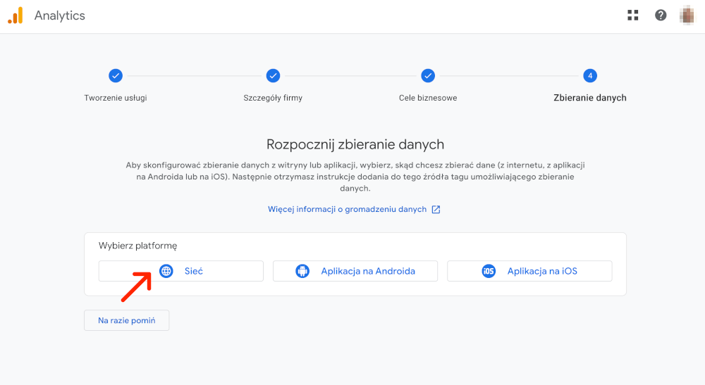 zbieranie danych w sieci