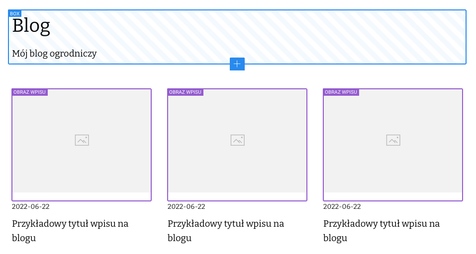 elementy ładowanie na stronie dynamicznie