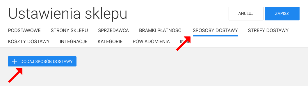 sposoby dostawy inpost