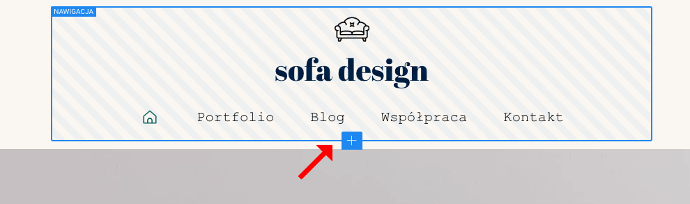 dodawanie elementu do nawigacji