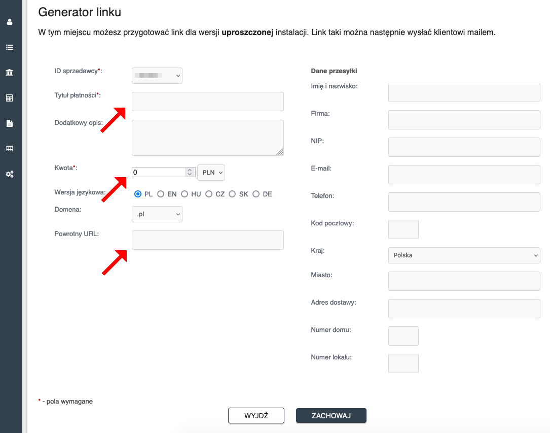generator linku pay by link