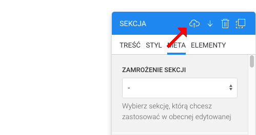 skopiuj sekcję do schowka