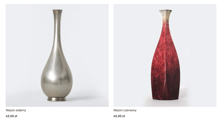 2 produkty w rzędzie