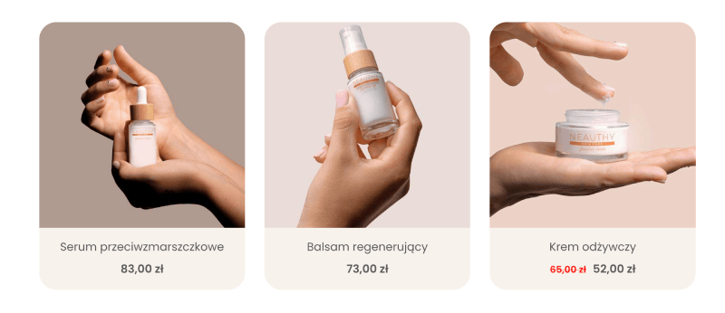 boxy produktowe kosmetyki