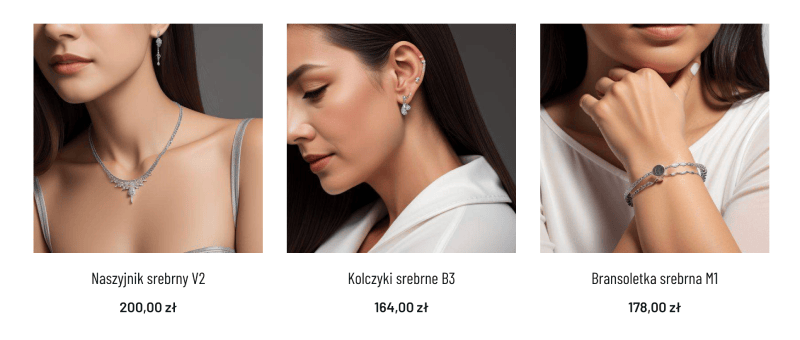 boxy produktowe minimalistyczne