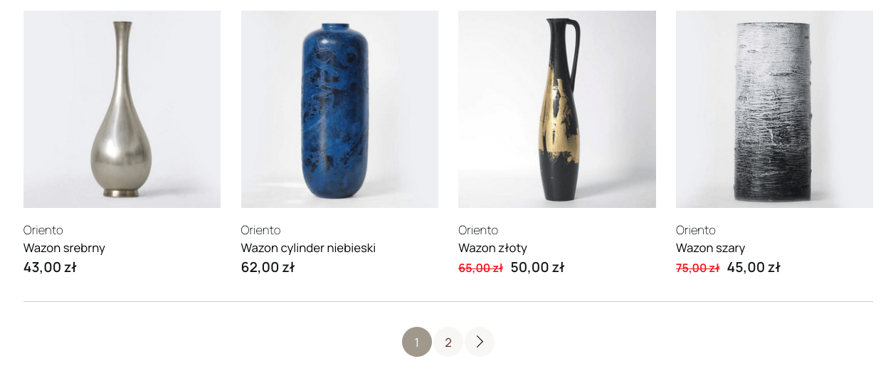 stronicowanie w sklepie