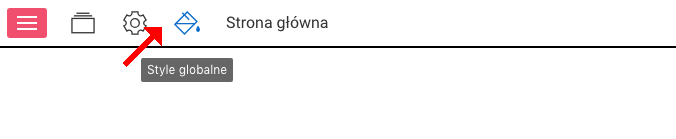 style globalne dla witryny