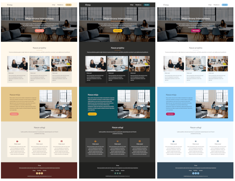 style globalne dla witryny