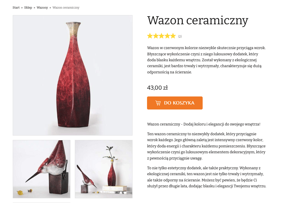 przykładowa strona produktu