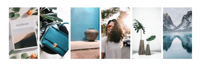 galeria na stronie układ zdjęć proporcje 9:16