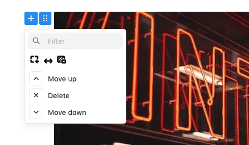 formatowanie obrazu we wpisie blogowym