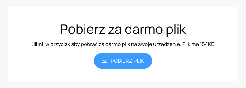 jak dodać plik do pobrania przykład
