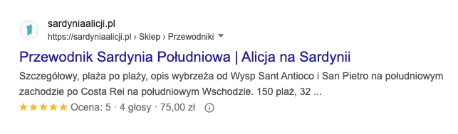 gwiazdki opinie w google