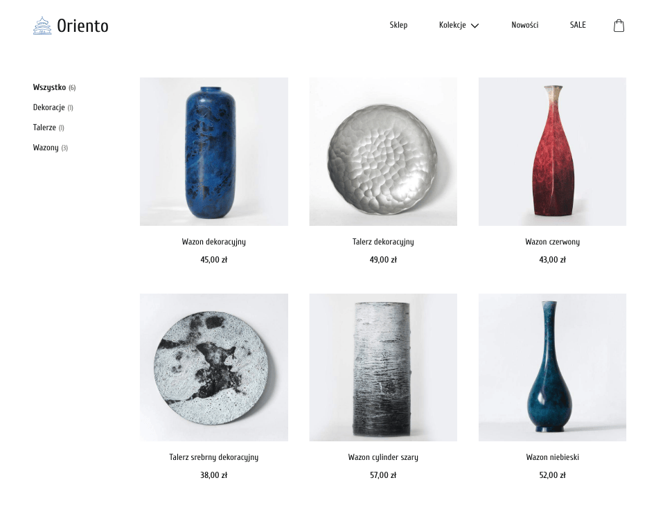 jak skonfigurować sklep wygląd stron